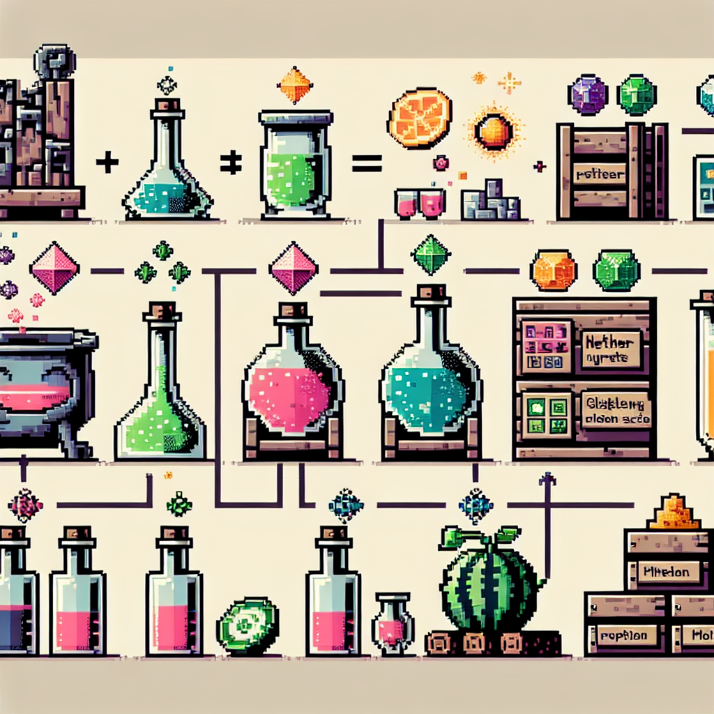 Panduan Lengkap Membuat Resep Potion Minecraft yang Efektif dan Menarik