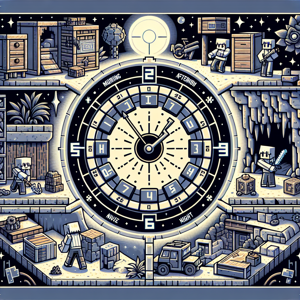 Mastering Time in Minecraft: A Guide to Using Clocks Effectively