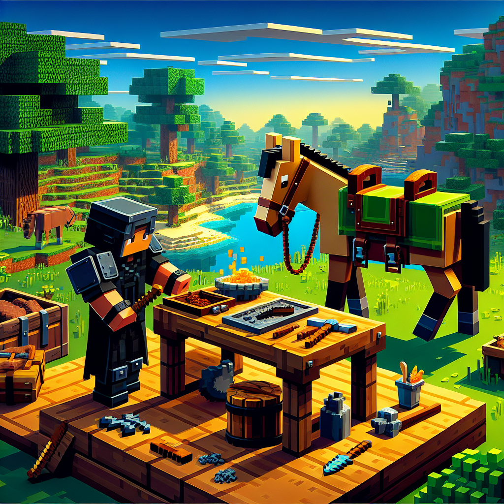 How to Easily Craft and Use a Saddle in Minecraft